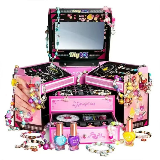 Girls Barbie Jewelry Box