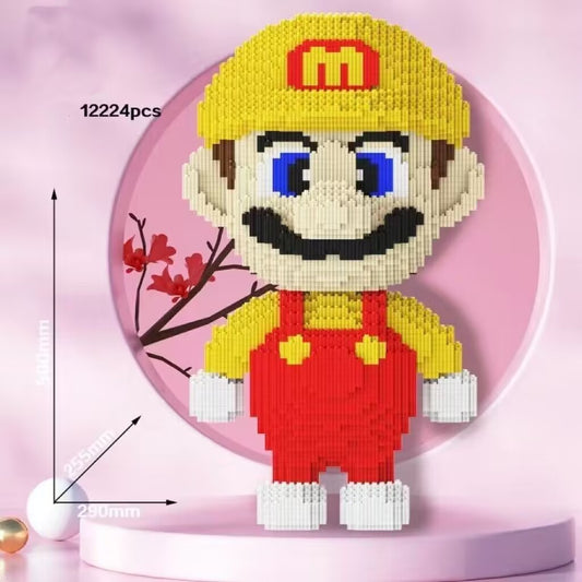 Extra Large 50Cm Yellow Mario